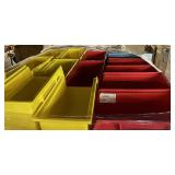 STORAGE SCORE!! MSRP $1500 HUGE LOT 150+ AKRO-MILS AkroBins Stackable Storage Bins Part #30-240 Heavy Duty Industrial 15" x 8" x 7" *Bins stack, sit on shelving or hang from panels/rails Perfect For S