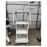 MSRP $3,500 Olympus TC-C2 Compact Endoscopy Trolley Mobile Equipment Cart Adjustable Shelves Quiet Medical Casters Cable Management Designed For Endoscopy Towers Monitor Mounting Scope Storage Perfect