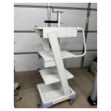 MSRP $3,500 Olympus TC-C2 Compact Endoscopy Trolley Mobile Equipment Cart Adjustable Shelves Quiet Medical Casters Cable Management Designed For Endoscopy Towers Monitor Mounting Scope Storage Perfect