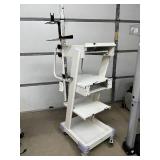 MSRP $3,500 Olympus TC-C2 Compact Endoscopy Trolley Mobile Equipment Cart Adjustable Shelves Quiet Medical Casters Cable Management Designed For Endoscopy Towers Monitor Mounting Scope Storage Perfect