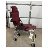 MSRP $3,400 Ferno 107-C Combination Stair Chair + Stretcher 3 In 1 EMS Transport Device Converts Chair To Flat Cot Lightweight Aluminum Frame Wheels Handles Straps Perfect For Ambulance Crews Fire Res