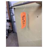 Steel 3 Shelf Utility Rolling Cart w/ Lipped Shelves Swivel Casters Built In Power Strip Mounted Bracket Heavy Duty Organizer Perfect For Office School Workshop Garage Tools Equipment Storage Printer 