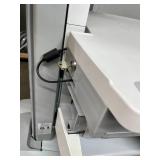 MSRP $8,000 Ergotron StyleView Medical Computer Cart Sit To Stand Height Adjustable Workstation Smooth Rolling Casters Antimicrobial Surfaces Secure Storage Drawer System Perfect For Hospitals EMR Cha