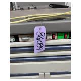 MSRP $2,000 Midmark 498 ENT Treatment Cabinet Power Procedure Center Dual Pump Vacuum + Pressure Foot Pedal Control Storage Drawers Gauge & Regulator Mobile Steel Cart Perfect For ENT Clinics Exams Su