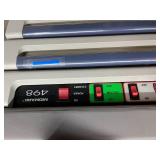 MSRP $2,000 Midmark 498 ENT Treatment Cabinet Power Procedure Center Dual Pump Vacuum + Pressure Foot Pedal Control Storage Drawers Gauge & Regulator Mobile Steel Cart Perfect For ENT Clinics Exams Su