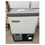Harris SLT-3LS Ultra Low Temperature Lab Chest Freezer Revco Technology 3 cu ft ULT Storage Down To -80C Compact Cryo Freezer Perfect For Labs Biotech Research Vaccine Storage Samples Specimens & Temp