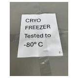 Harris SLT-3LS Ultra Low Temperature Lab Chest Freezer Revco Technology 3 cu ft ULT Storage Down To -80C Compact Cryo Freezer Perfect For Labs Biotech Research Vaccine Storage Samples Specimens & Temp