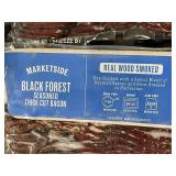 I - Marketside Black Forest Thick Cut Bacon - Real Wood Smoked, 3-Pack,