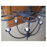 Metal chandelier...
