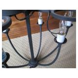 Metal chandelier...