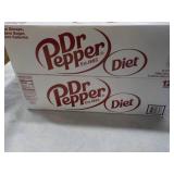 2 Diet Dr. Pepper 12 packs...