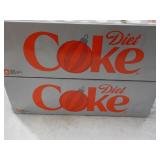 2 Diet Coke 12 Packs...
