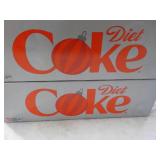 2 Diet Coke 12 Packs...
