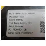 Yellow 3D Printer Filament Tape...