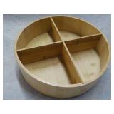 12" Diameter Wood Lazy Susan...