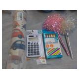 Desk Mat, Calculator, Highlighters,...