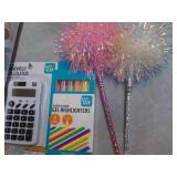 Desk Mat, Calculator, Highlighters,...