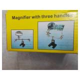 Magnifier with 3 Handles for Miniat...