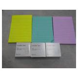 3 Post-it 4 x 6" Pads and Tape...