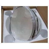 Set of 3 Ceramic Bowls 4 x 8"...