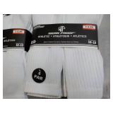 12 pair White Wear Proof Sockings s...