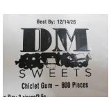 800 pcs Chiclet Gum...