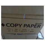 5000 Sheets White 8 1/2 x 11" Copy ...