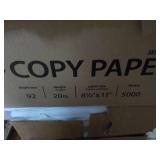 5000 Sheets White 8 1/2 x 11" Copy ...