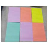 6 Post It 4 x 6" Pads...