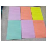 6 Post It 4 x 6" Pads...