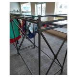 Heavy-Duty Rolling Clothing Rack