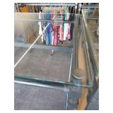 Heavy-Duty Rolling Clothing Rack