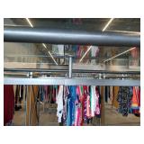 Heavy-Duty Rolling Clothing Rack