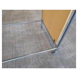 Heavy-Duty Rolling Clothing Rack