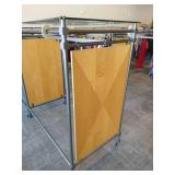 Heavy-Duty Rolling Clothing Rack