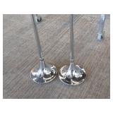 (2) Adjustable Clothing Display Hooks