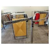 Rolling Adjustable Clothing Rack