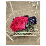 3-Tiered Wire Basket Display with Scarves & Socks
