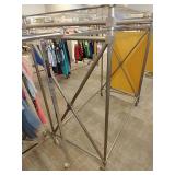 Heavy-Duty Rolling Clothing Rack