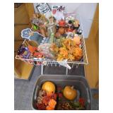 Large Lot of Fall & Halloween Decor