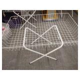 Folding Wire Bin Display