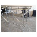 Rolling Clothing Rack