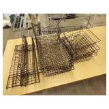 (14) Wire Display Baskets & Shelves