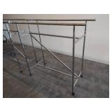 Rolling Clothing Rack