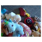 Large Lot of Plushes & Dolls