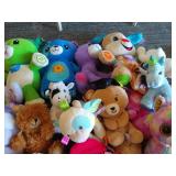 Large Lot of Plushes & Dolls