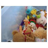 Bin of Toys & Plushes