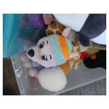 (3) Bins of Toys & Plushes