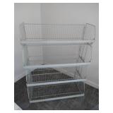 4-Tier Stacking Wire Basket Organizer