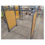 Heavy-Duty Rolling Clothing Rack